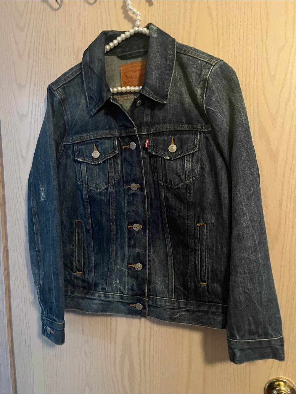 Levi's Dark Indigo Washed Denim Jacket